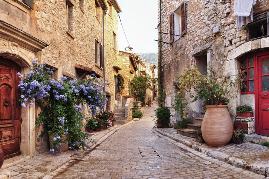 Village du sud de la France